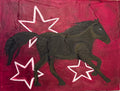 [Print] Red Superstar Horsey